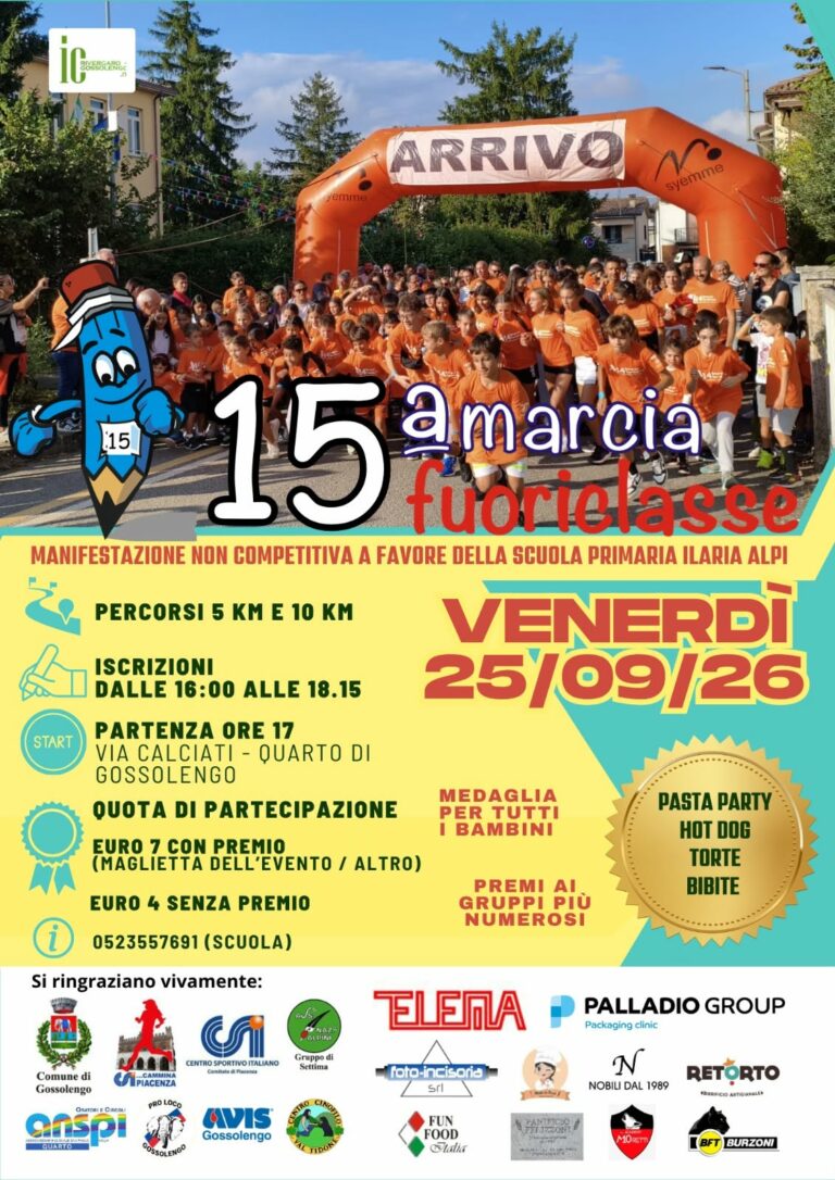 15^ MARCIA FUORICLASSE